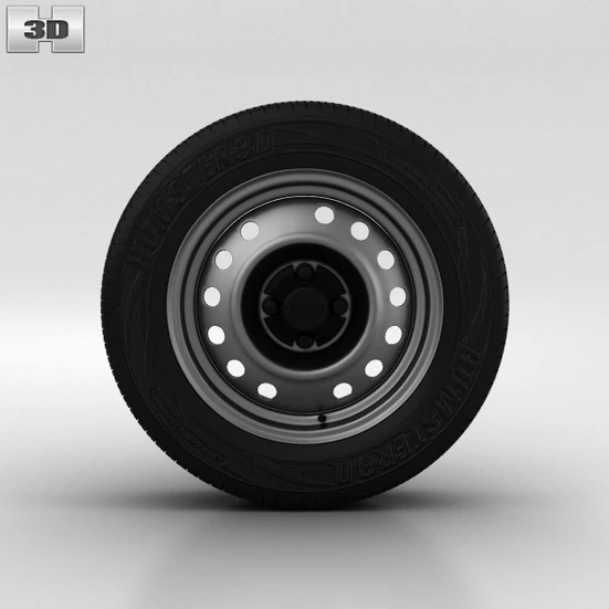 Daewoo wheel 3D Models Download - 3DModels.org