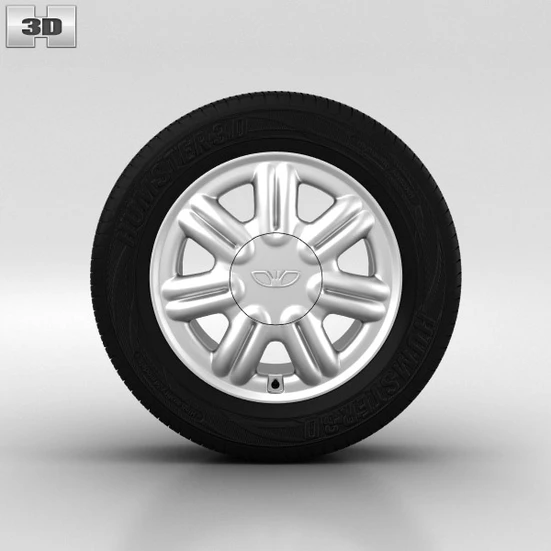 Daewoo wheel 3D Models Download - 3DModels.org