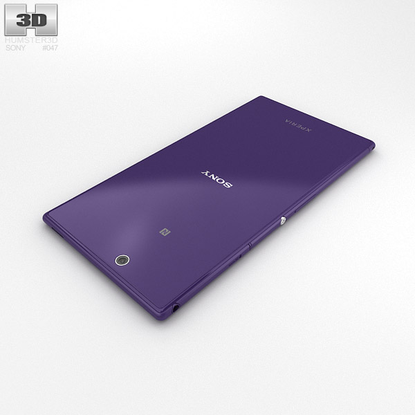 Sony Xperia Z Ultra Purple 3D model - Download Phones on 3DModels.org