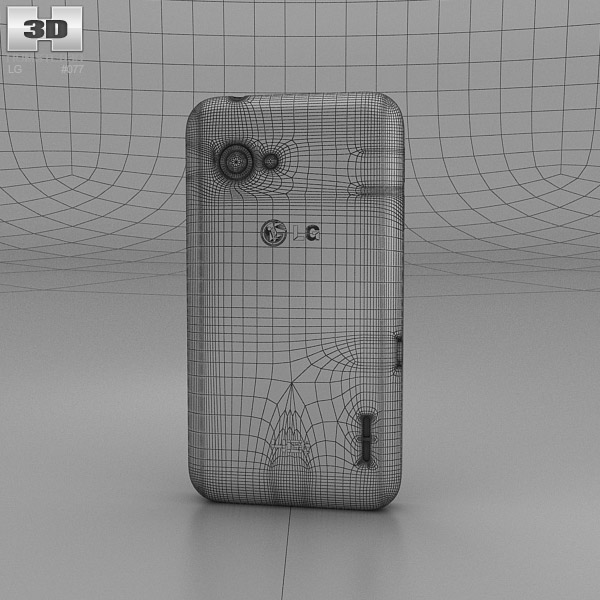 LG Enact (VS890) 3D model - Download Phones on 3DModels.org