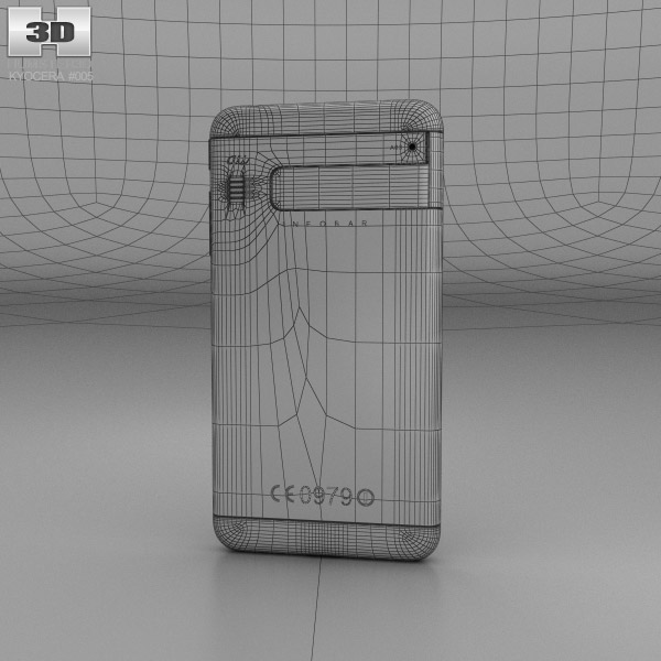 Kyocera Infobar A03 Sakura Iro 3D model - Download Phones on