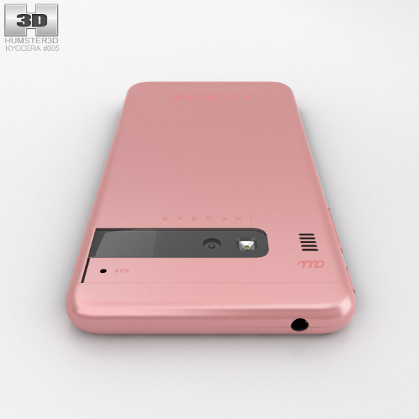 Kyocera Infobar A03 Sakura Iro 3D model - Download Phones on