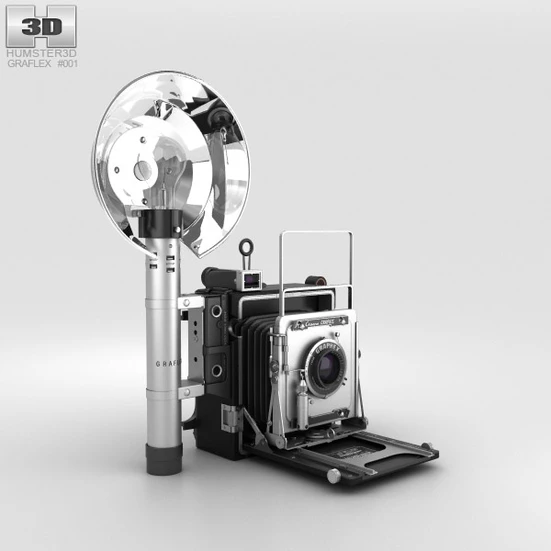 Graflex Photo camera 3D Models for Download - 3DModels.org