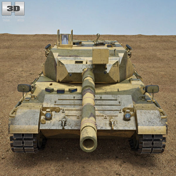 レオパルト1主力戦車 3Dモデル - ダウンロード 戦車 オン 3DModels.org