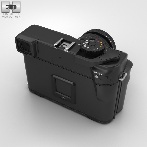 マミヤ 7 II 中判レンジファインダーカメラ 3Dモデル - ダウンロード