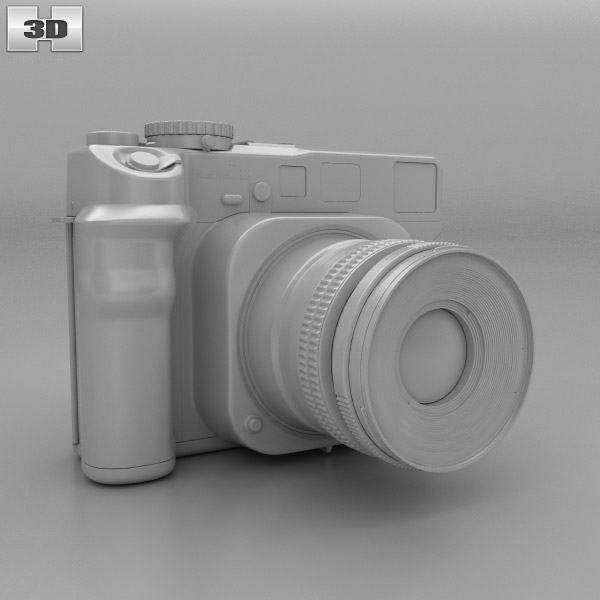マミヤ 7 II 中判レンジファインダーカメラ 3Dモデル - ダウンロード