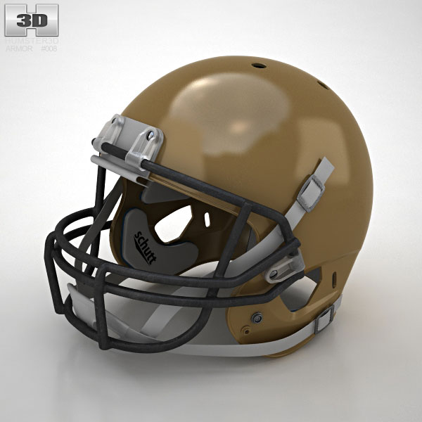 Football Helmet 3D model - Download Sports Equipment on 3DModels.org Football Helmet 3D model - Download Sports Equipment on 3DModels.org