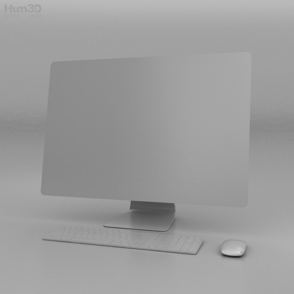 アップル iMac Pro 3Dモデル - ダウンロード デスクトップパソコン