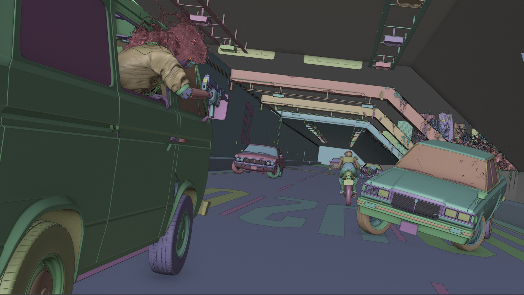 Road Rash - 3d artist Arseny Lavrukhin - 3DModels.org