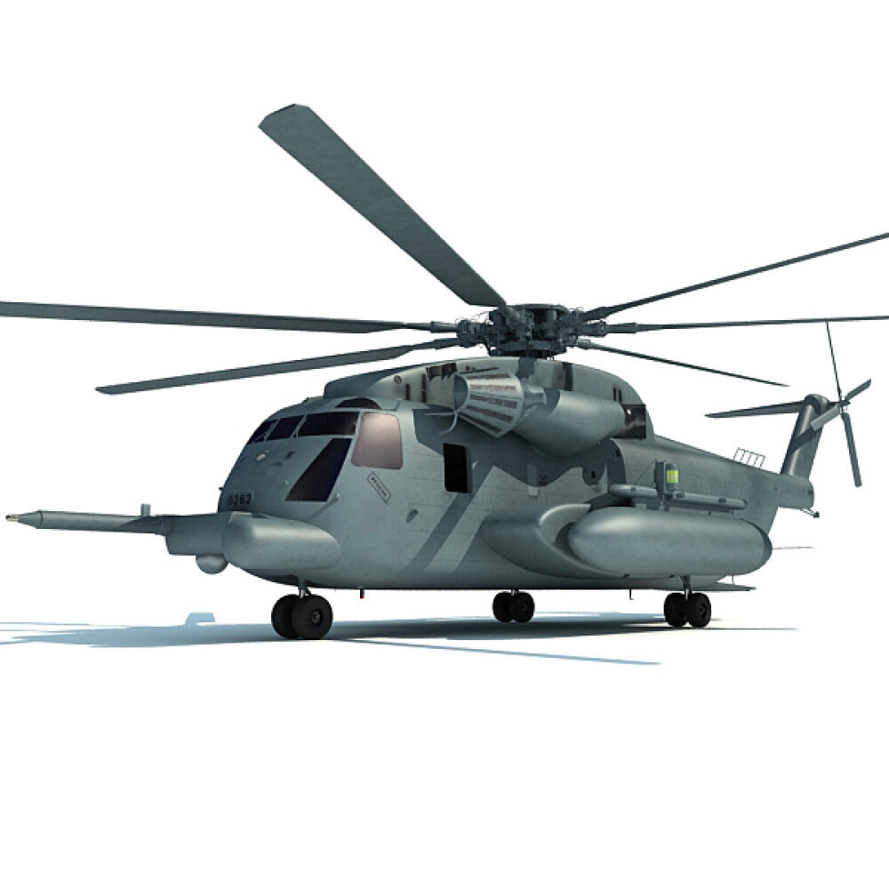 【全長約60cm】 CH-53E スーパースタリオン　3Dプリンター製 シコルスキー社製スーパースタリオンCH-53E 3Dモデル - ダウンロード
