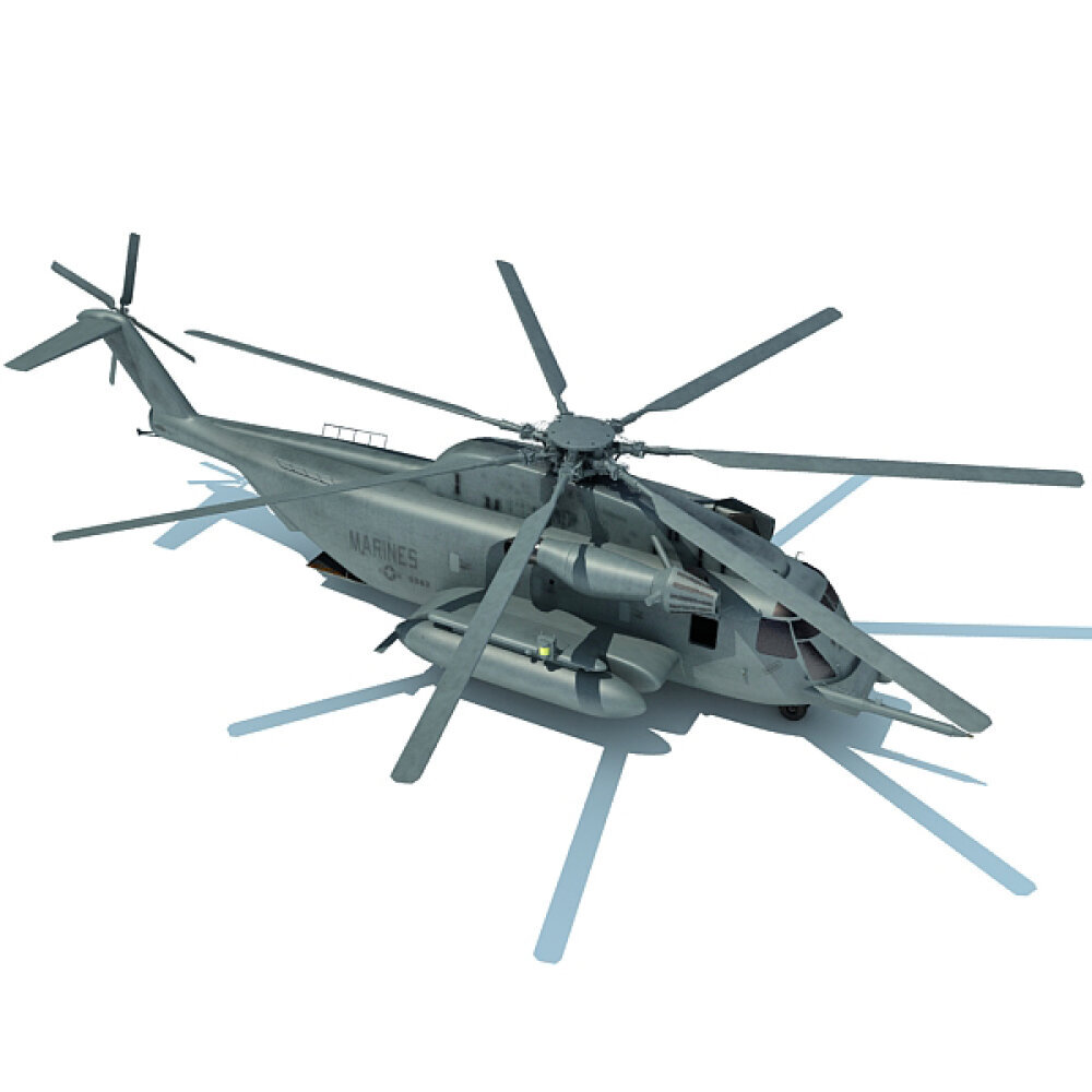 シコルスキー社製スーパースタリオンCH-53E 3Dモデル - ダウンロード