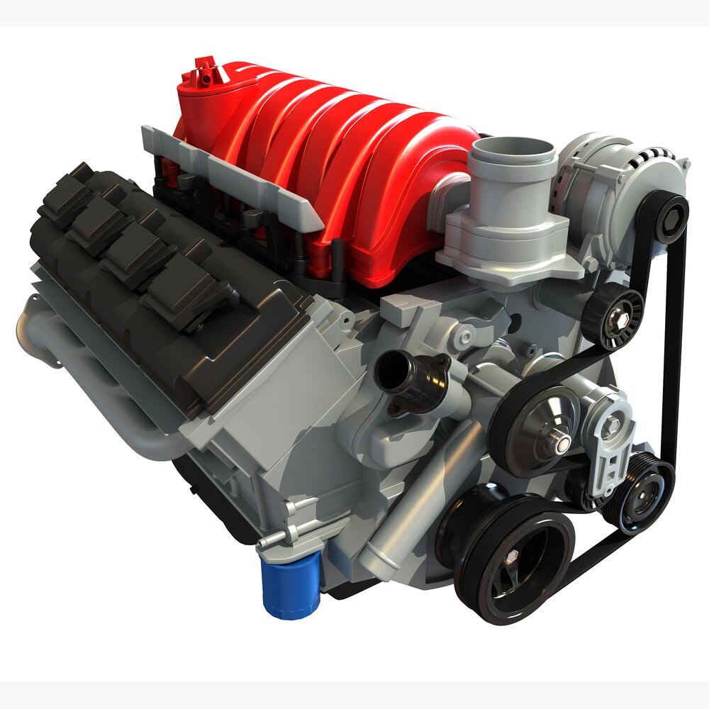 Car Engine 3D model - Download Engine on 3DModels.org