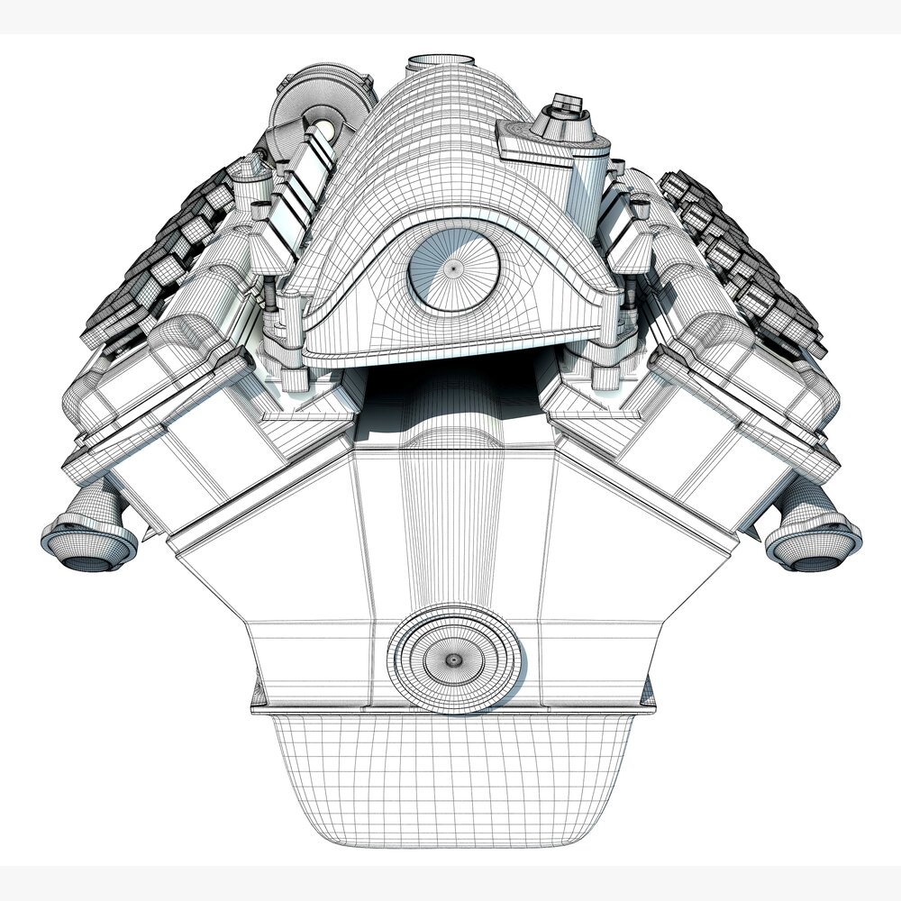 Car Engine 3D model - Download Engine on 3DModels.org