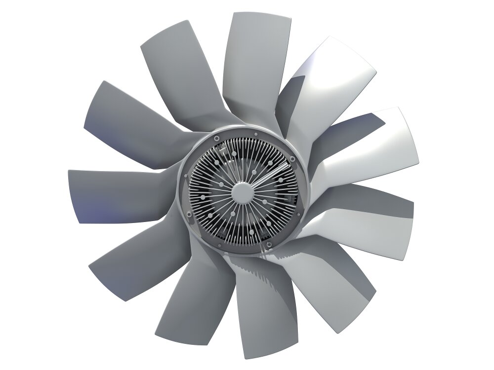 Ventilador de Refrigeración del Motor Modelo 3D - Descargar ...