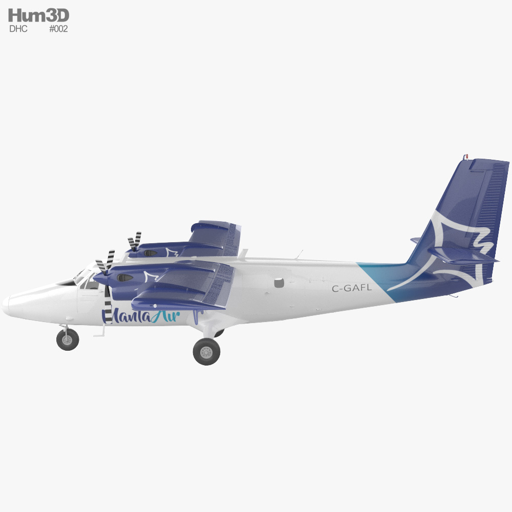 dhc-6ツインオッター 飛行機 模型 1 50 航空機 DHC-6 ツインオッター