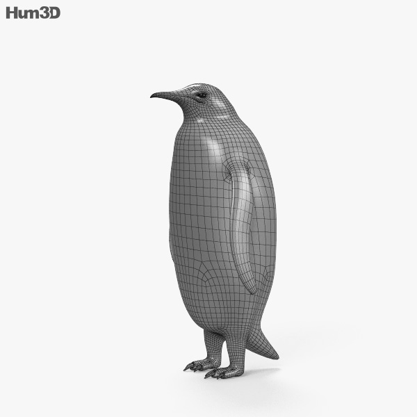 アニメーション コウテイペンギン 3Dモデル - ダウンロード 鳥類 オン