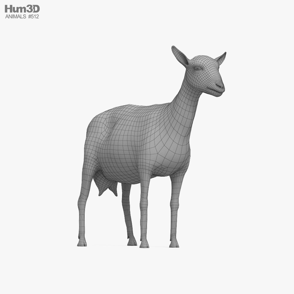 Set De 4 Figuras De Cabra Blanca De Plástico Realistas | Juguetes Educativos De Animales De Granja Y Adornos Para Pasteles