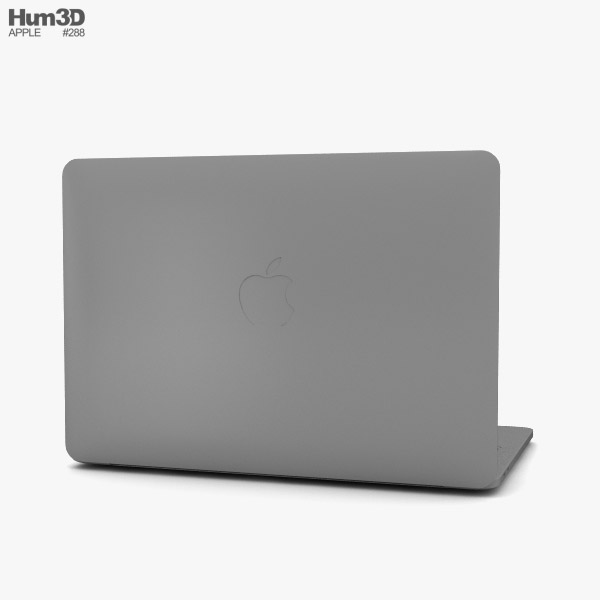 Apple MacBook Pro 13インチ (2018) Touch Bar搭載 スペースグレイ 3D