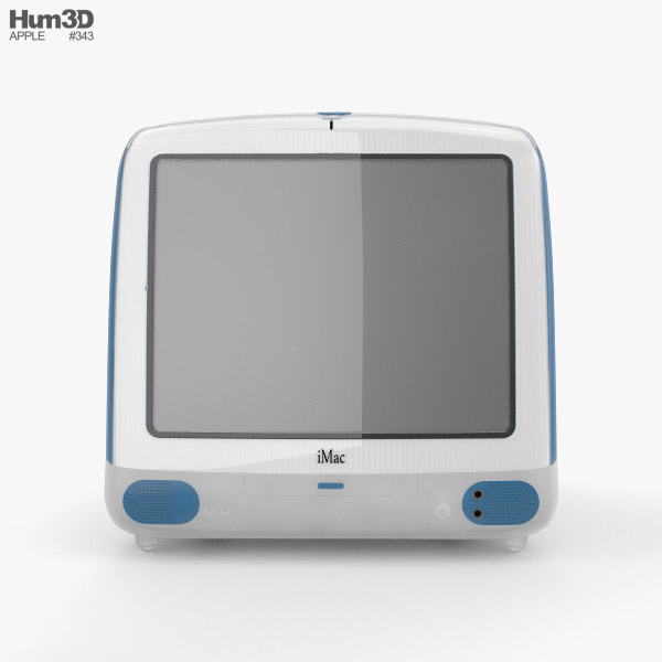 アップル iMac G3 3Dモデル - ダウンロード デスクトップパソコン オン