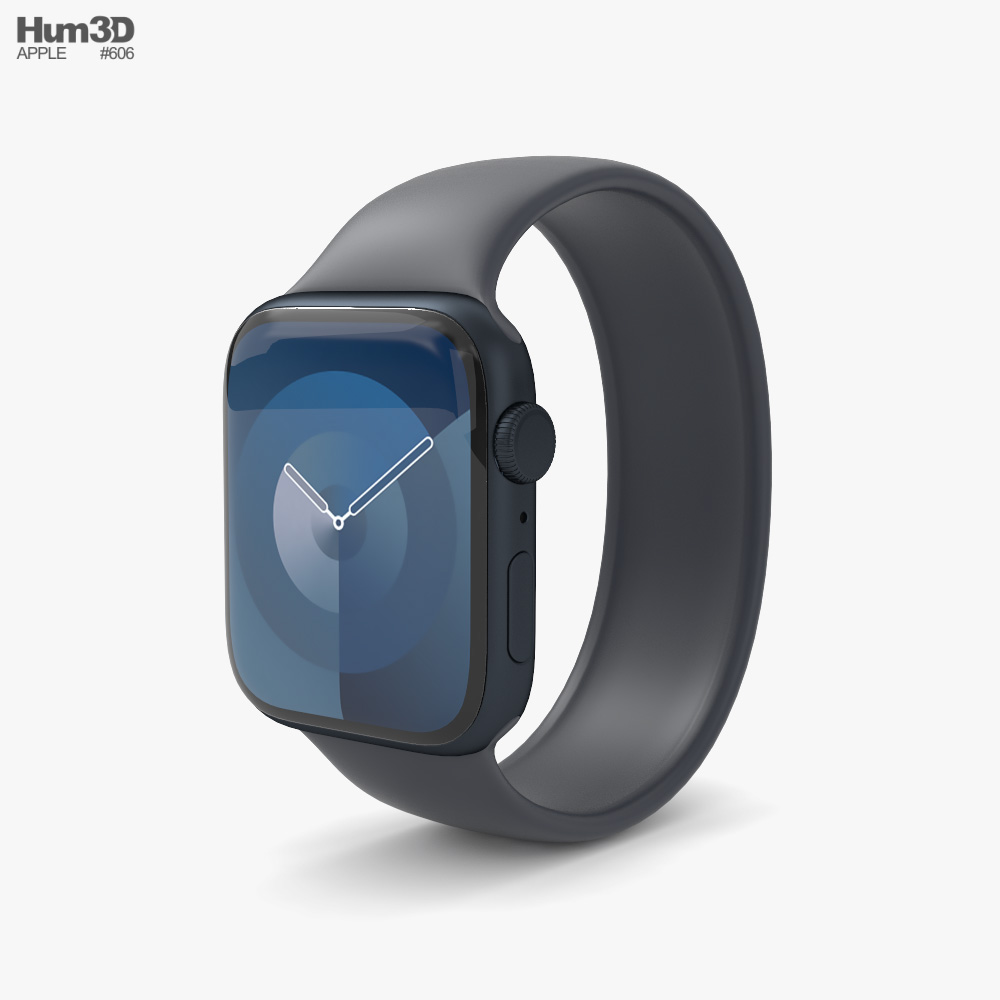 Apple Watch Series 9 45mm ミッドナイトアルミニウムケース