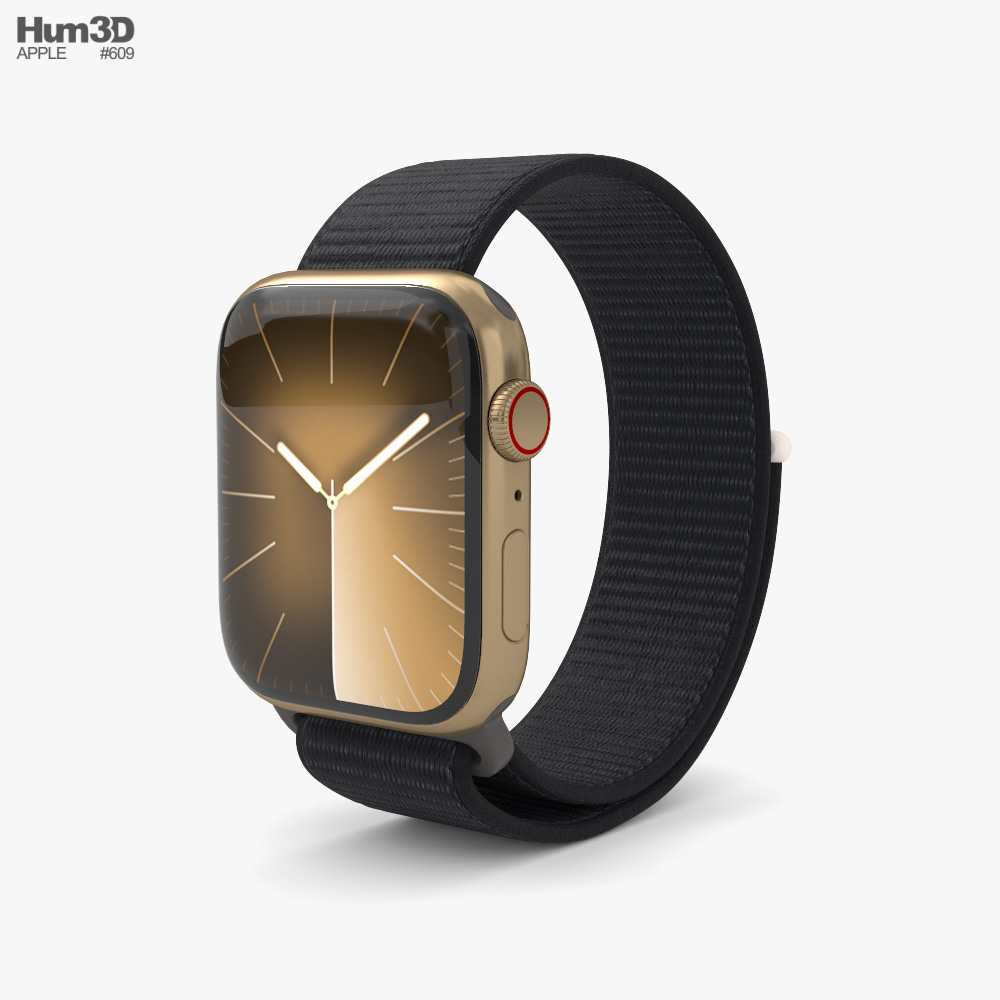 Apple Watch Series 9 45mm ゴールドステンレススチールケース Apple Watch Series 9 45mm ゴールドステンレススチールケース