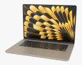 アップル マックブック エア 15インチ M3 2024 スターライト 3Dモデル