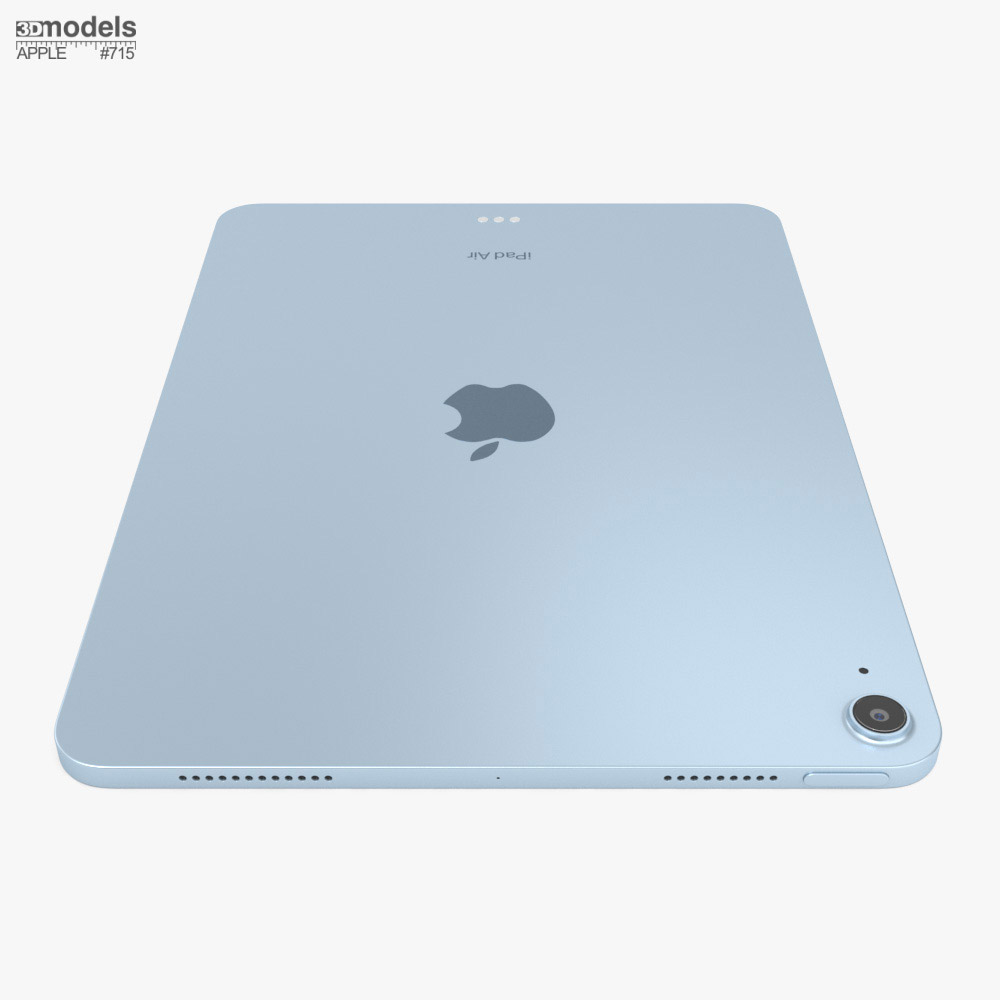 Apple iPad Air M3 11インチ (2025) ブルー 3Dモデル - ダウンロード