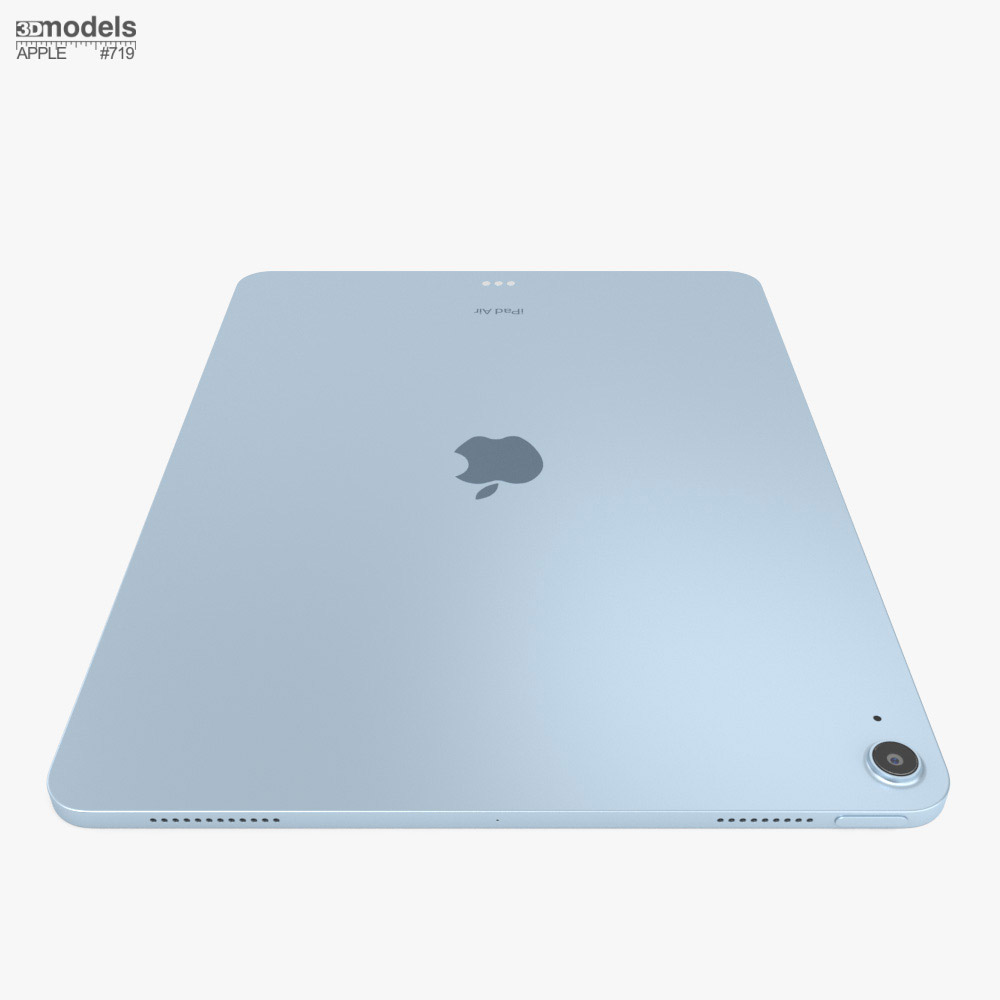 Apple iPad Air M3 13インチ (2025) ブルー 3Dモデル - ダウンロード