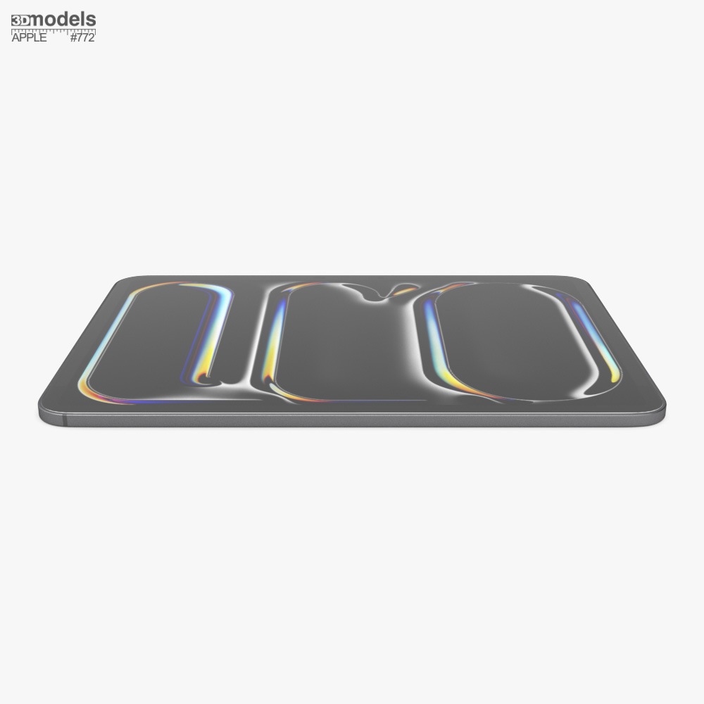 Apple iPad Pro M5 2025 11インチ Space Gray 3Dモデル - ダウンロード