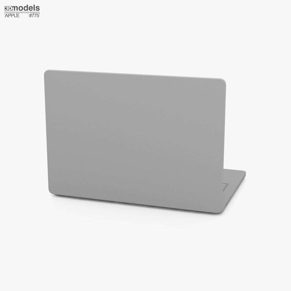 アップル マックブック プロ 2025 M5チップ 14インチ シルバー 3D