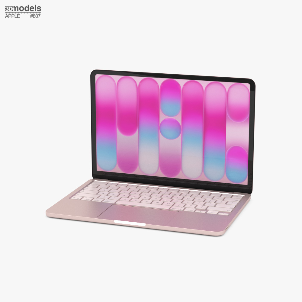 Apple MacBook Neo マジックキーボード ストレージ ブラッシュ 3D