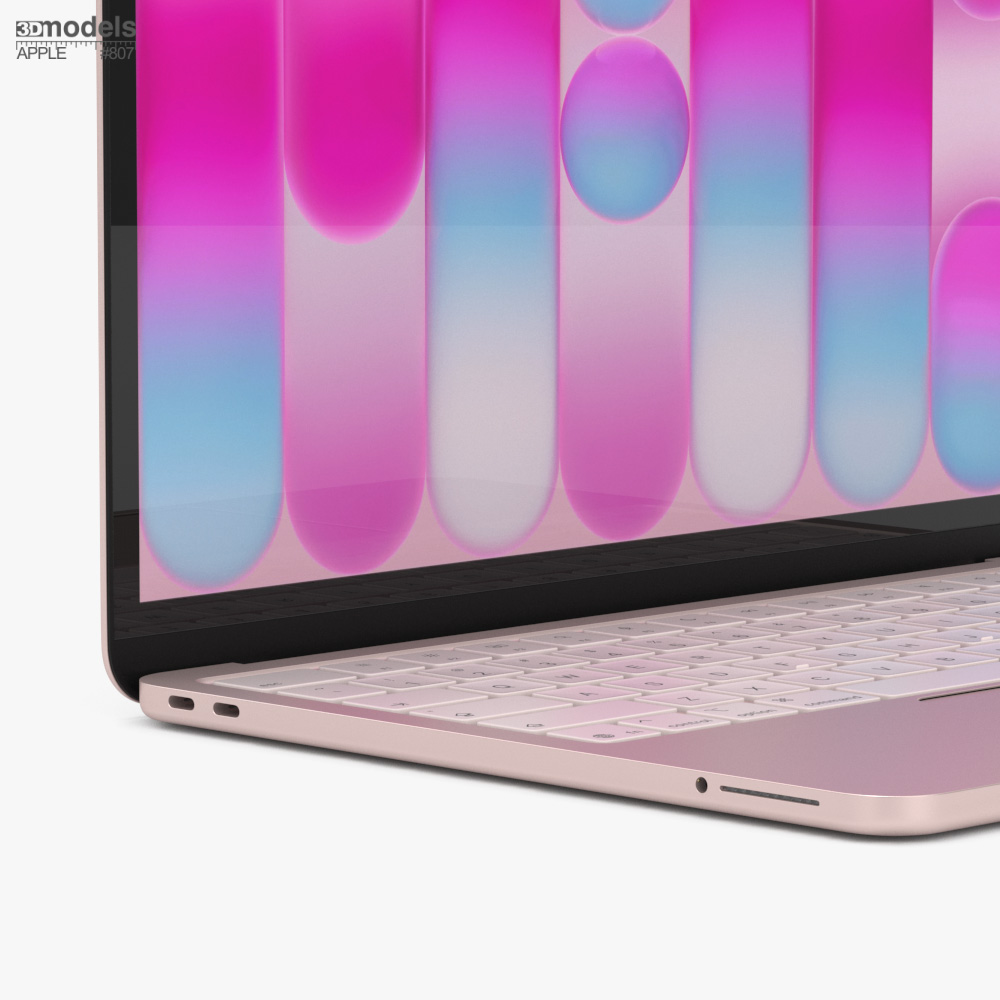 Apple MacBook Neo マジックキーボード ストレージ ブラッシュ 3D