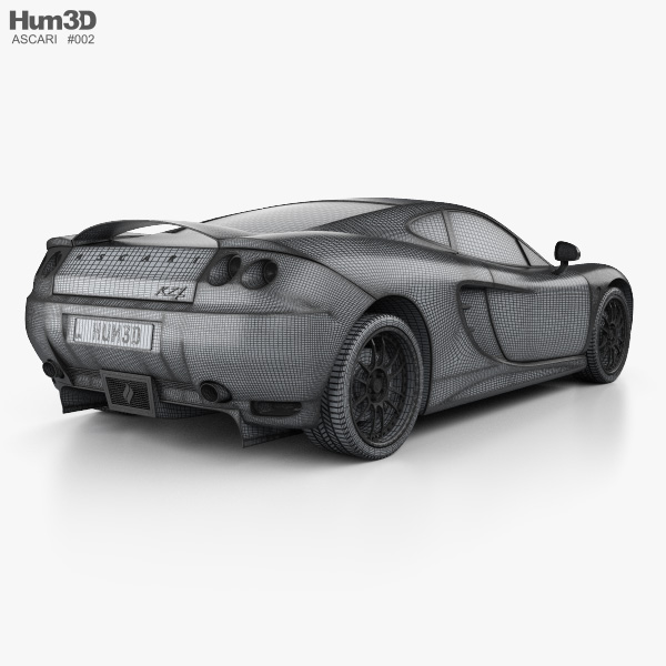 Ascari KZ1 2014 3D model - Download Sports car on 3DModels.org