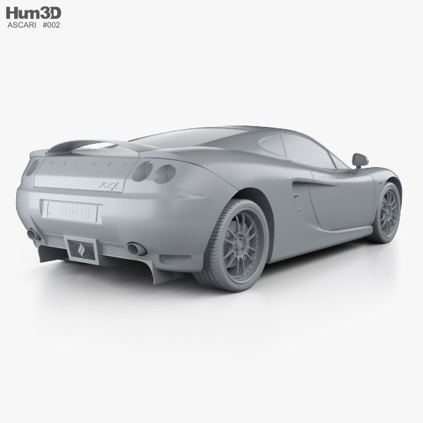 Ascari KZ1 2014 3D model - Download Sports car on 3DModels.org