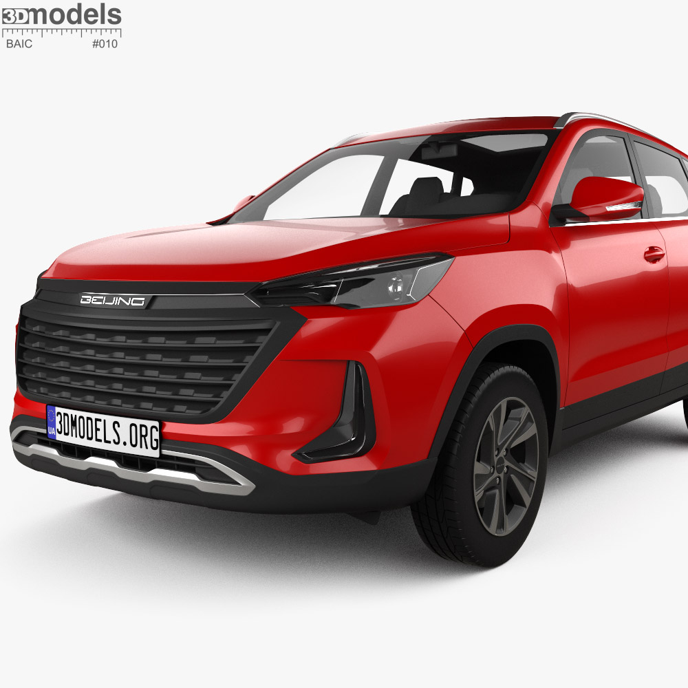 BAIC Beijing 3 2025 3D model - Download Crossover SUV on 3DModels.org
