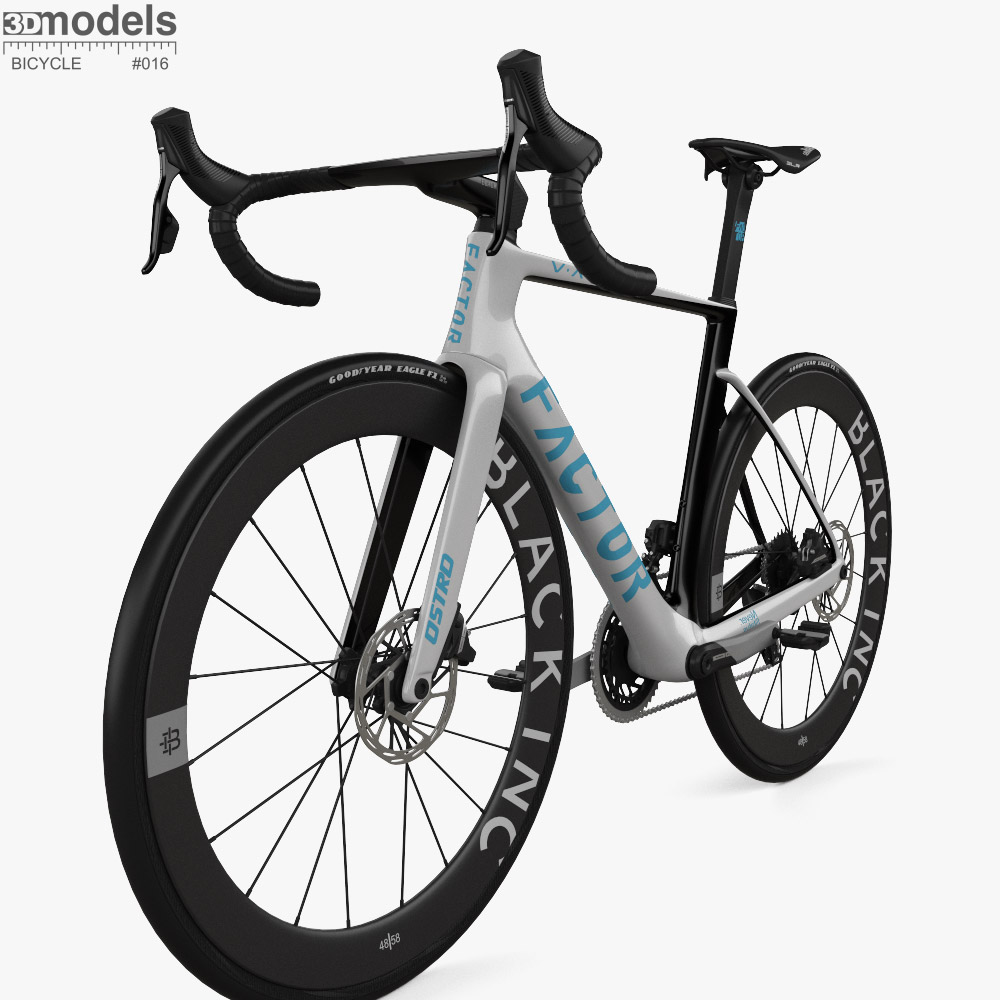 自転車本体 3d ファクター オストロ ヴァム レーシング自転車 2025 3Dモデル
