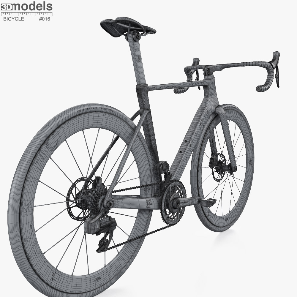 ファクター オストロ ヴァム レーシング自転車 2025 3Dモデル