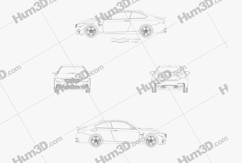 bmw-m4-f82-2016-blueprint-3dmodels