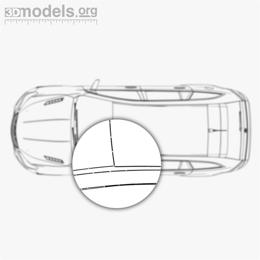 Holden Commodore SS-V Redline Sportwagon 2018 Vector Blueprint ...