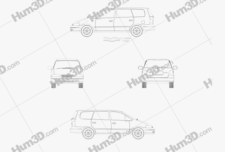 diagrama de piezas de honda odyssey