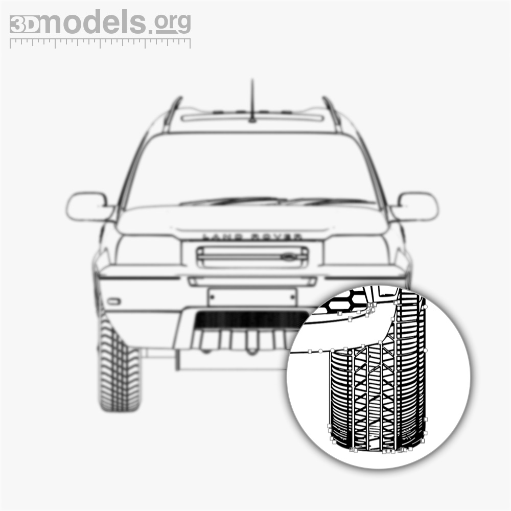 land-rover-freelander-5-door-2006-vector-blueprint-3dmodels