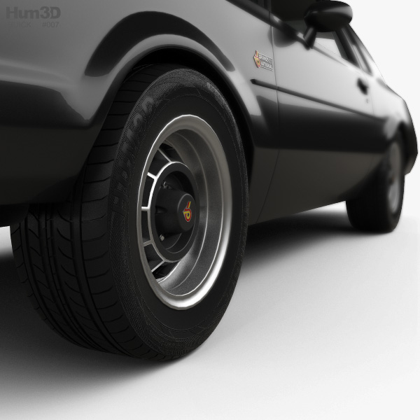 Buick Regal Grand National 1987 3D model - Download Sports car on ...