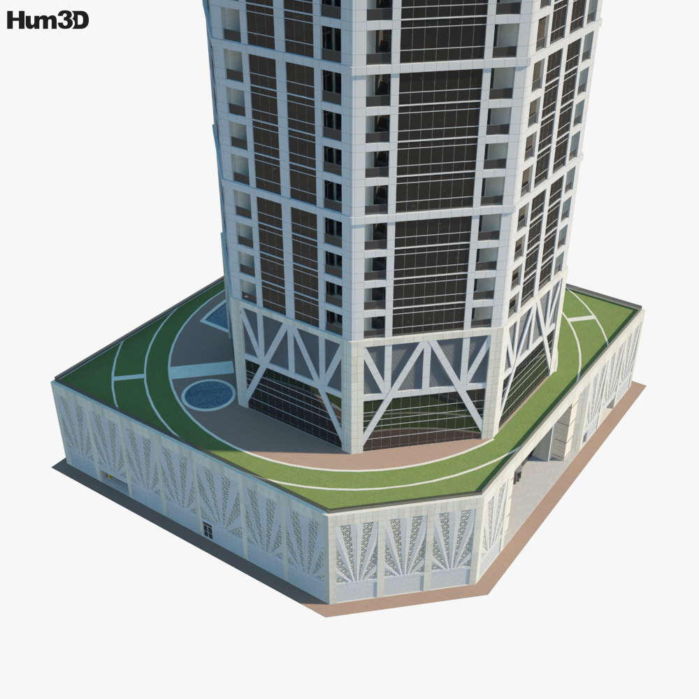 Menara 23 Marina model 3d
