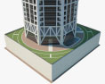 Menara 23 Marina model 3d Menara 23 Marina model 3d