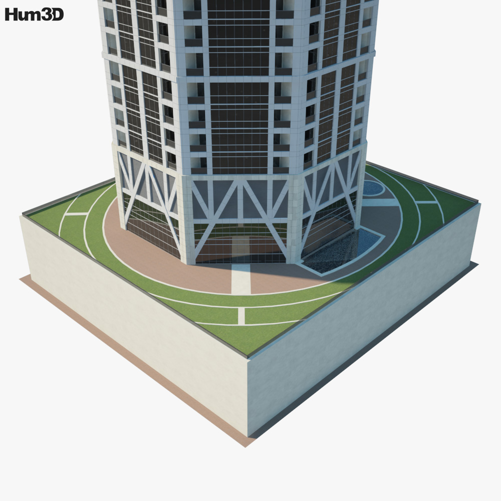 Menara 23 Marina model 3d