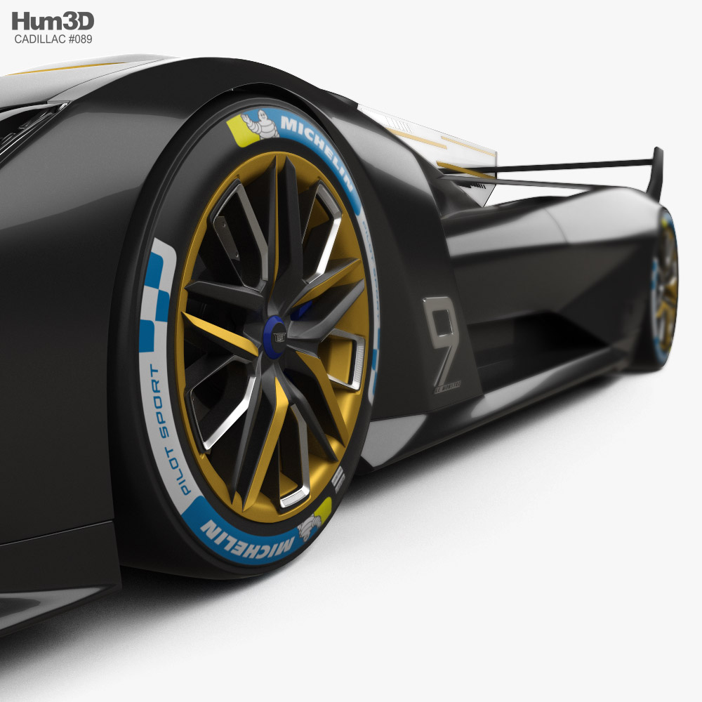 キャデラック プロジェクト GTP ハイパーカー 2025 3Dモデル