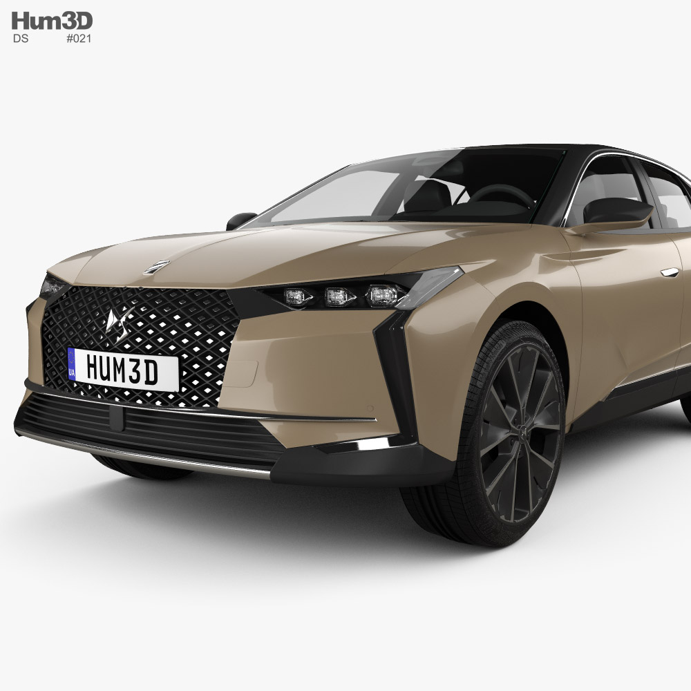 DS 4 E-Tense 2024 3D model - Download Hatchback on 3DModels.org