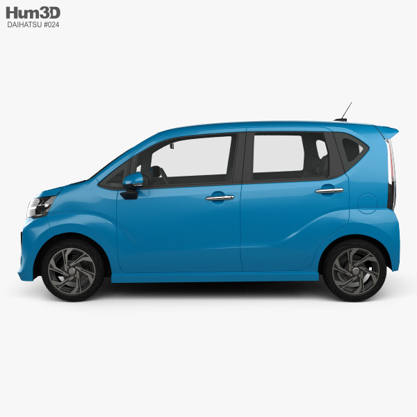 Daihatsu Move Custom RS 2020 Modelo 3D - Baixar Hatchback no
