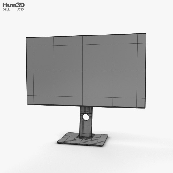 Monitor Dell 32 Pulgadas U3219Q Modelo 3D - Descargar Pantalla