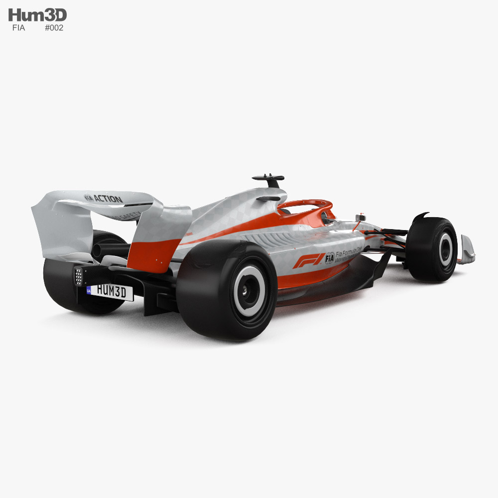 FIA F1 Car 2025 3D model - Download Sports car on 3DModels.org